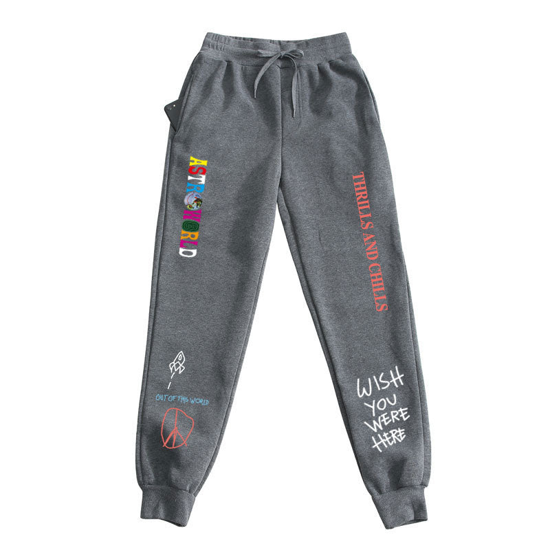 "Smile Earth" Astro World Sweatpants