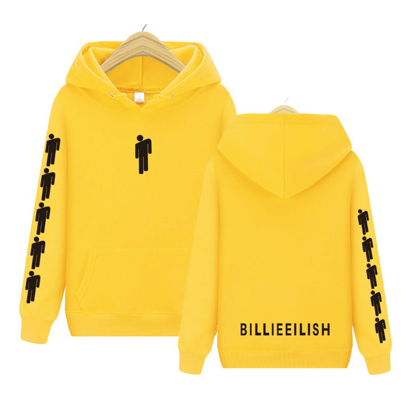 "Billie Eilish" Plush Hoodie