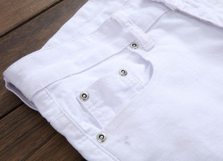 "Them Newspaper" Jeans