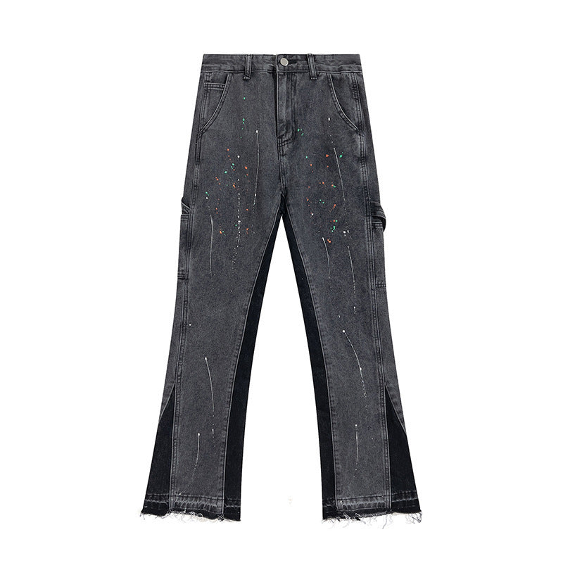 "Just A Little Splash" Stretched Jeans