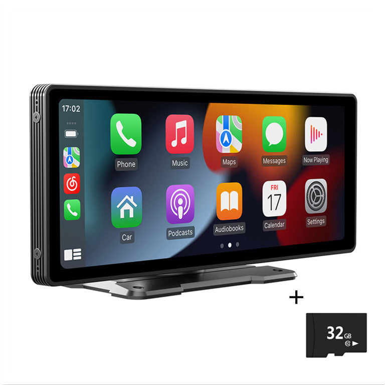 Portable Car Radio with10inch Touch Screen (Apple Car Play & Android Auto)