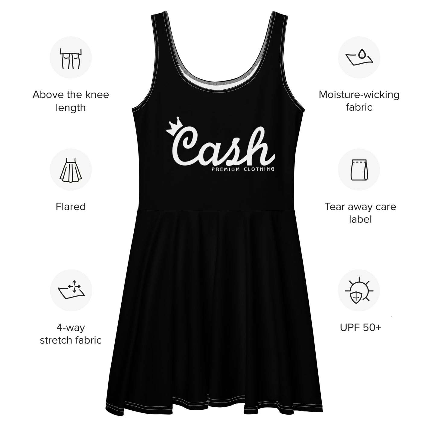 "Ms. Hustler" Summer Dress Black Edition