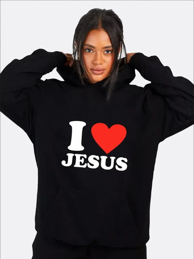"I Love Jesus" Hoodie