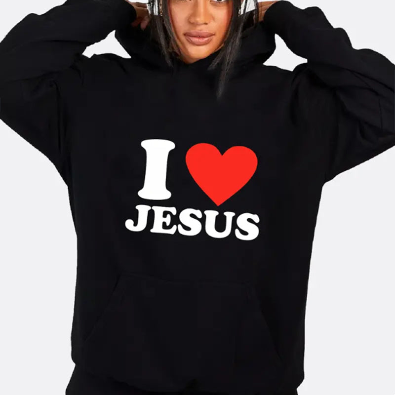 "I Love Jesus" Hoodie
