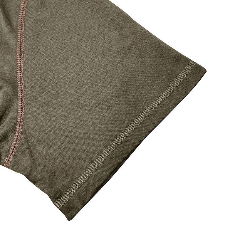 "Cozy Polo" V-neck T-Shirt