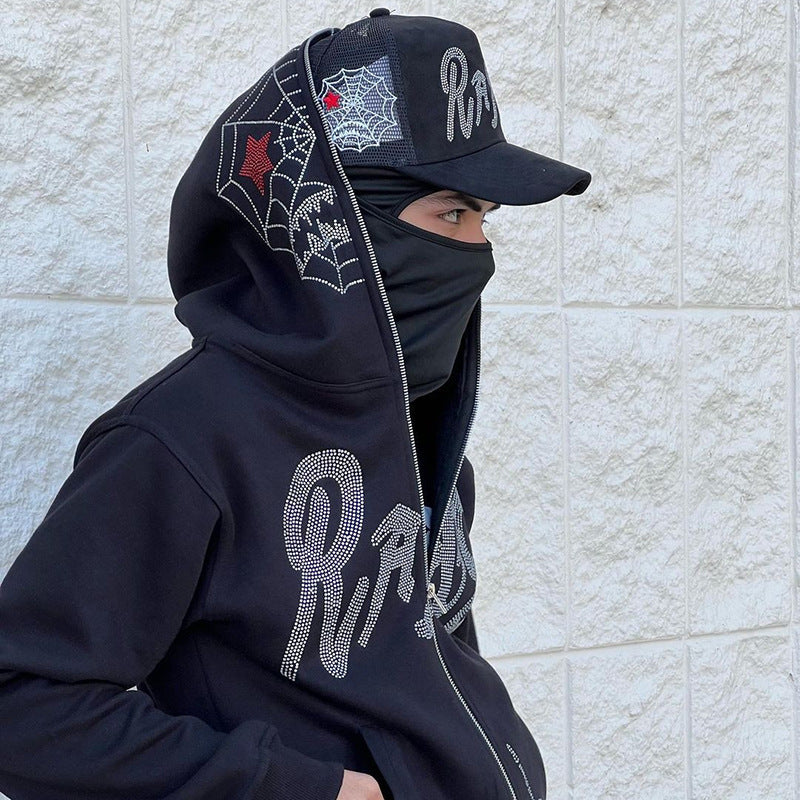 "RARE" Full Zip Hoodie