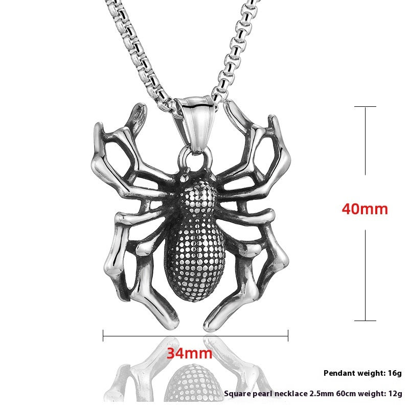 "Spider" Necklace with Pendant